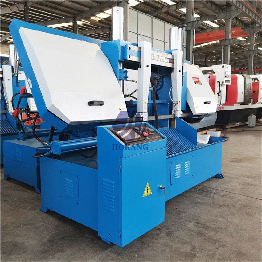 Ленточная пила по металлу полуавтоматическая