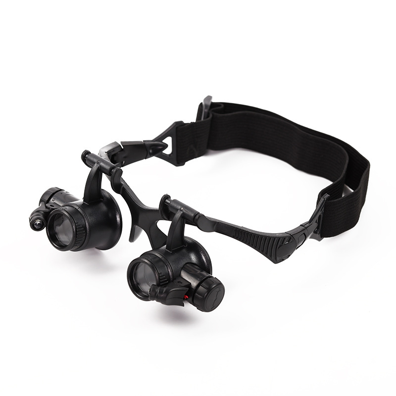 Top Sale Watch Repair Magnifier with LED Light 10X 15X 20X 25X Magnifying Glass