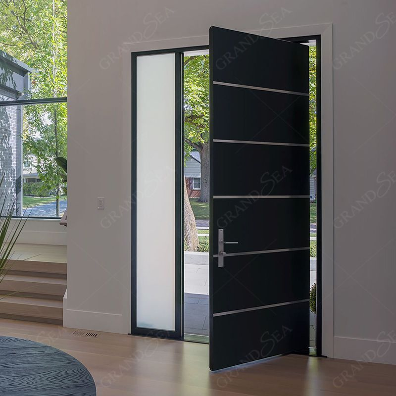 Wholesale Exterior Villa Security Modern Design Entrance Interior New Stainless Steel Entry Front Doors for Houses