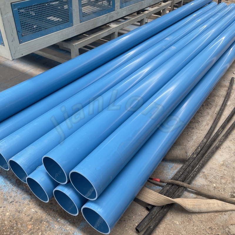 Best Selling ASTM Blue UPVC 140mm Water Well Casing Pipes PVC Thread Sealed Screen Flexible Irrigation Water Pipe