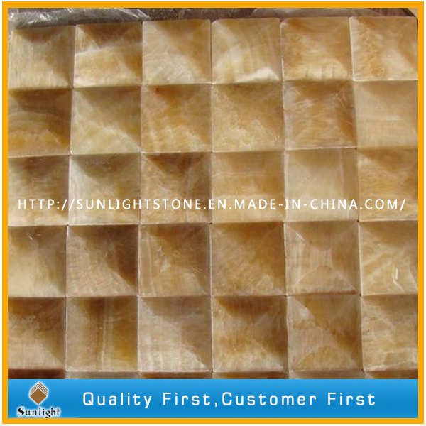 Polished Cheap Natural Yellow Honey Onyx Marble for Slabs, Tiles