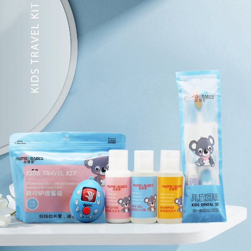 Bulk Children's Shampoo & Body Wash Travel Set