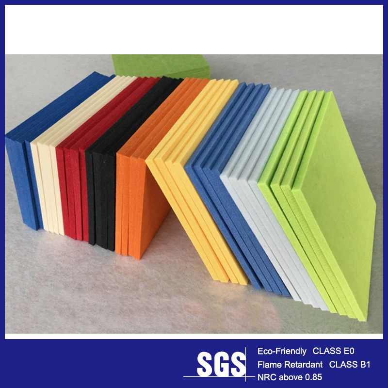Hot Style Acoustic 3D Panel Square Shaped Sound Absorption Polyester Fiber Panels