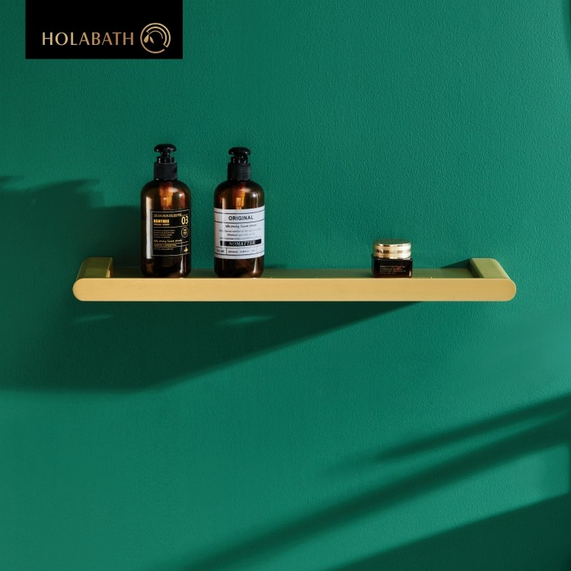 Industrial Pipe Stainless Steel Storage Rack Vintage Style Bathroom Wall Mounted Hardware