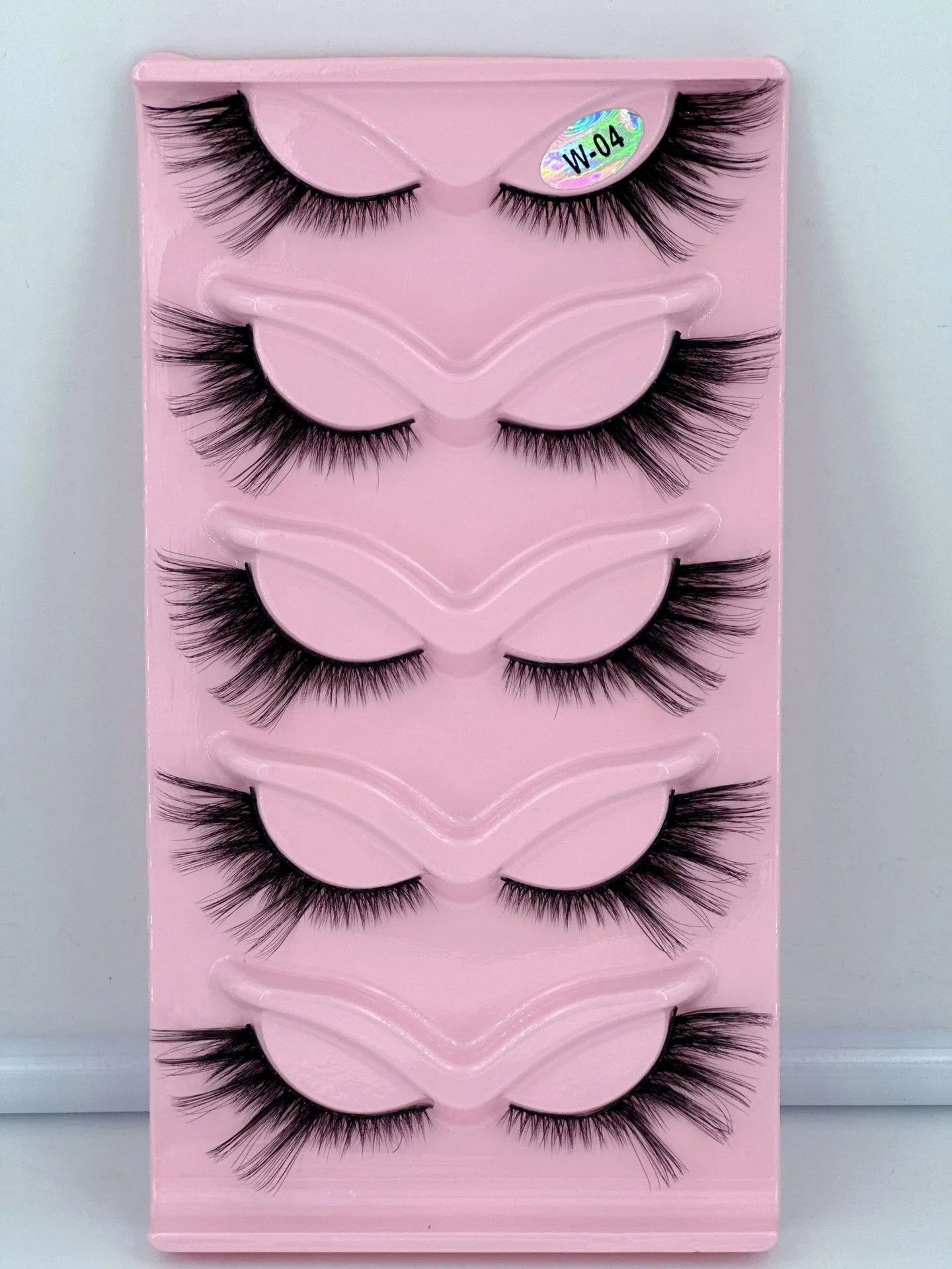 Vegan Fluffy 3D Natural Silk Lashes Wholesale Faux Mink Eyelashes