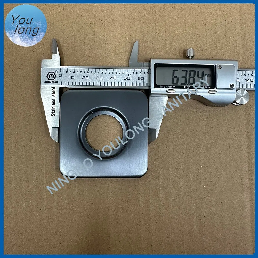 Customized Gun Metel Wall Mounted Rectangular Shower Head Arm Extension for Overhead Shower 40cm Length