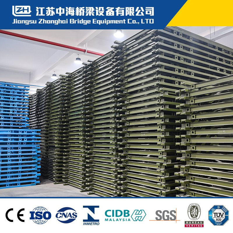 Prefabricated Steel Structure Pedestrian Bailey Bridge Steel Truss Bridge