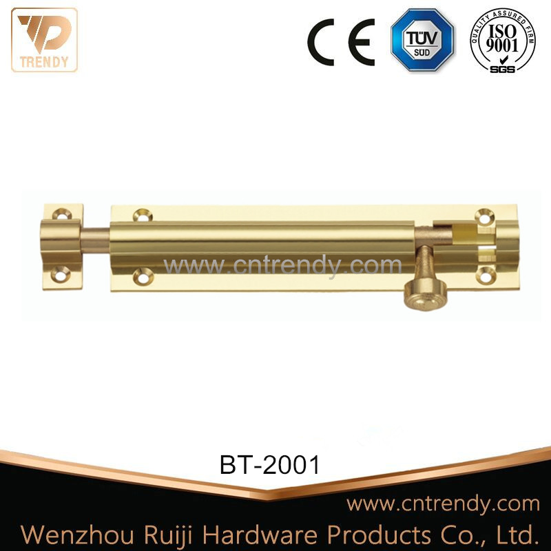 Zinc Alloy Brass Entry Door Hardware Lock Latch Bolt (BT-2020)