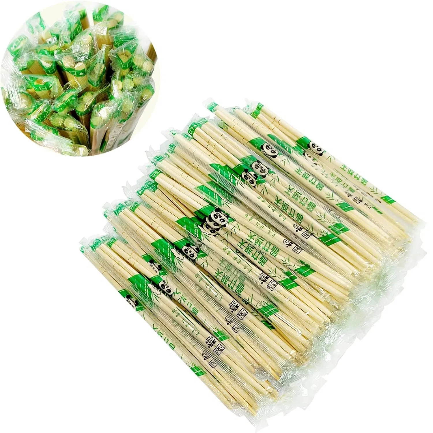 Sustainable Biodegradable Bamboo Chopsticks Disposable Chopstick for Eco-Conscious Diners