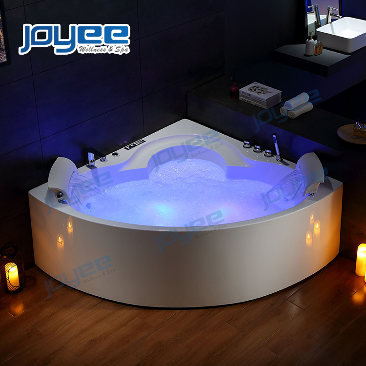 Угловая гидромассажная ванна Joyee Design для двоих