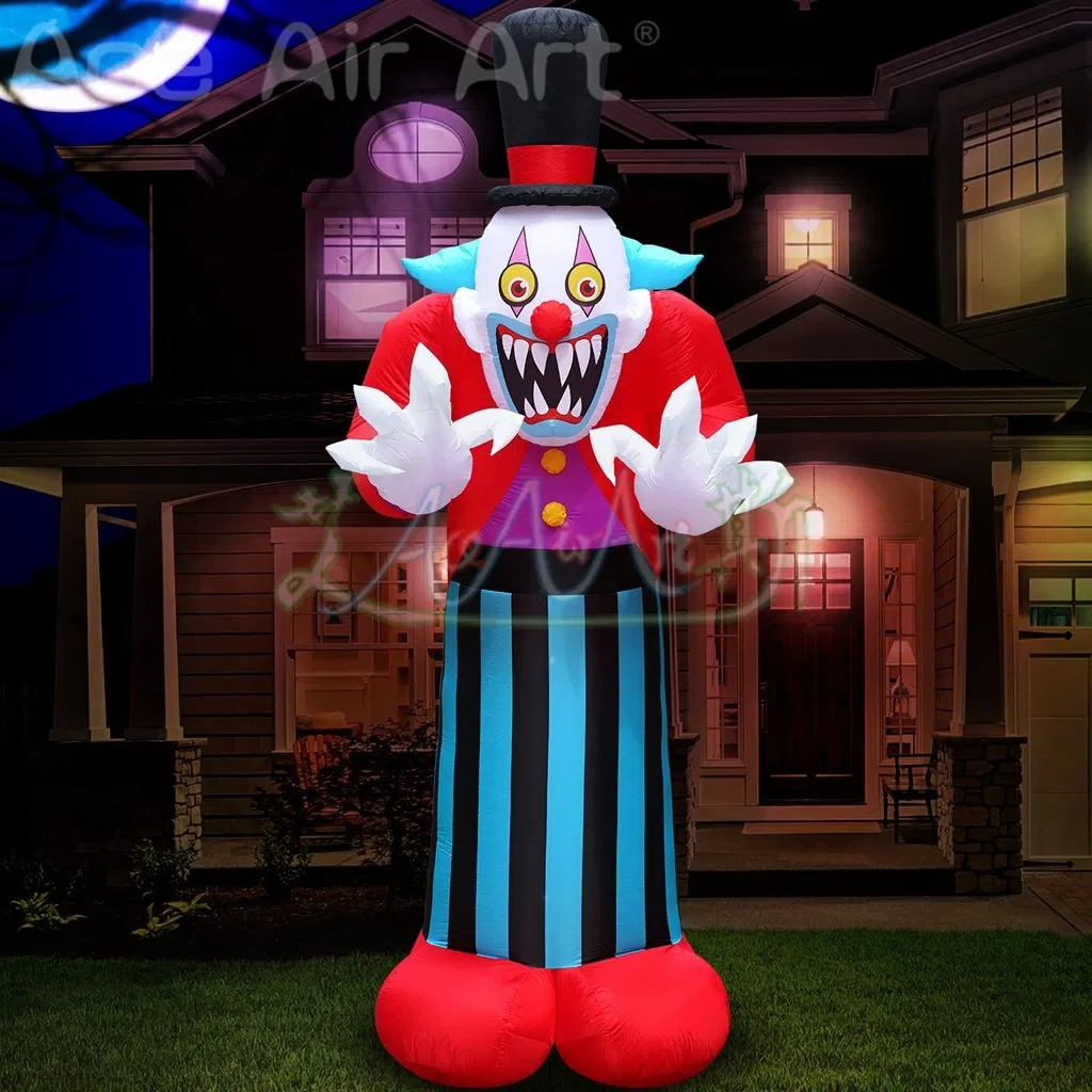 Inflatable Halloween Towering Clown for Outdoor Event Lawn Decoration or Advertising