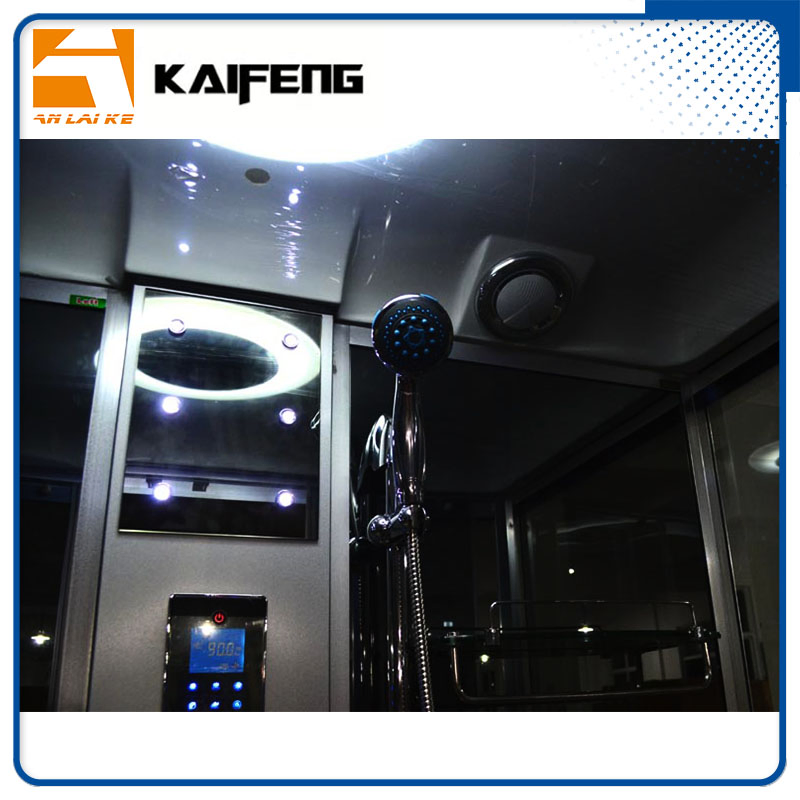 Modern Bathroom Glass Steam Cabin Hydro Massage Shower Cabin (GT0509)