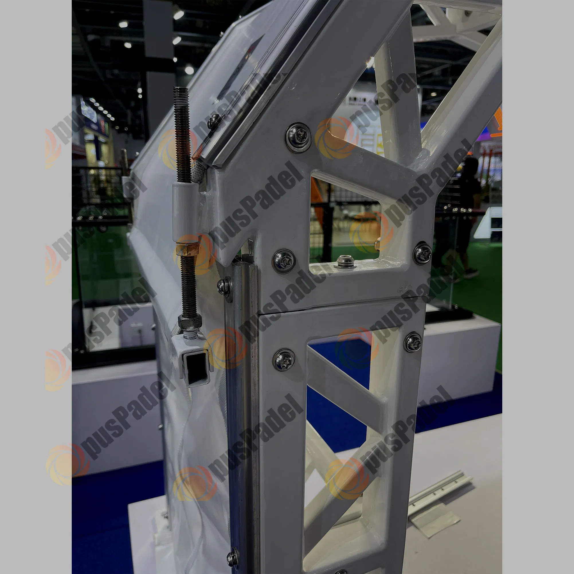 Outdoor Waterproof Sport Tent Large Aluminum Frame Structure Pickleball Court Tent Mezzanine Roof