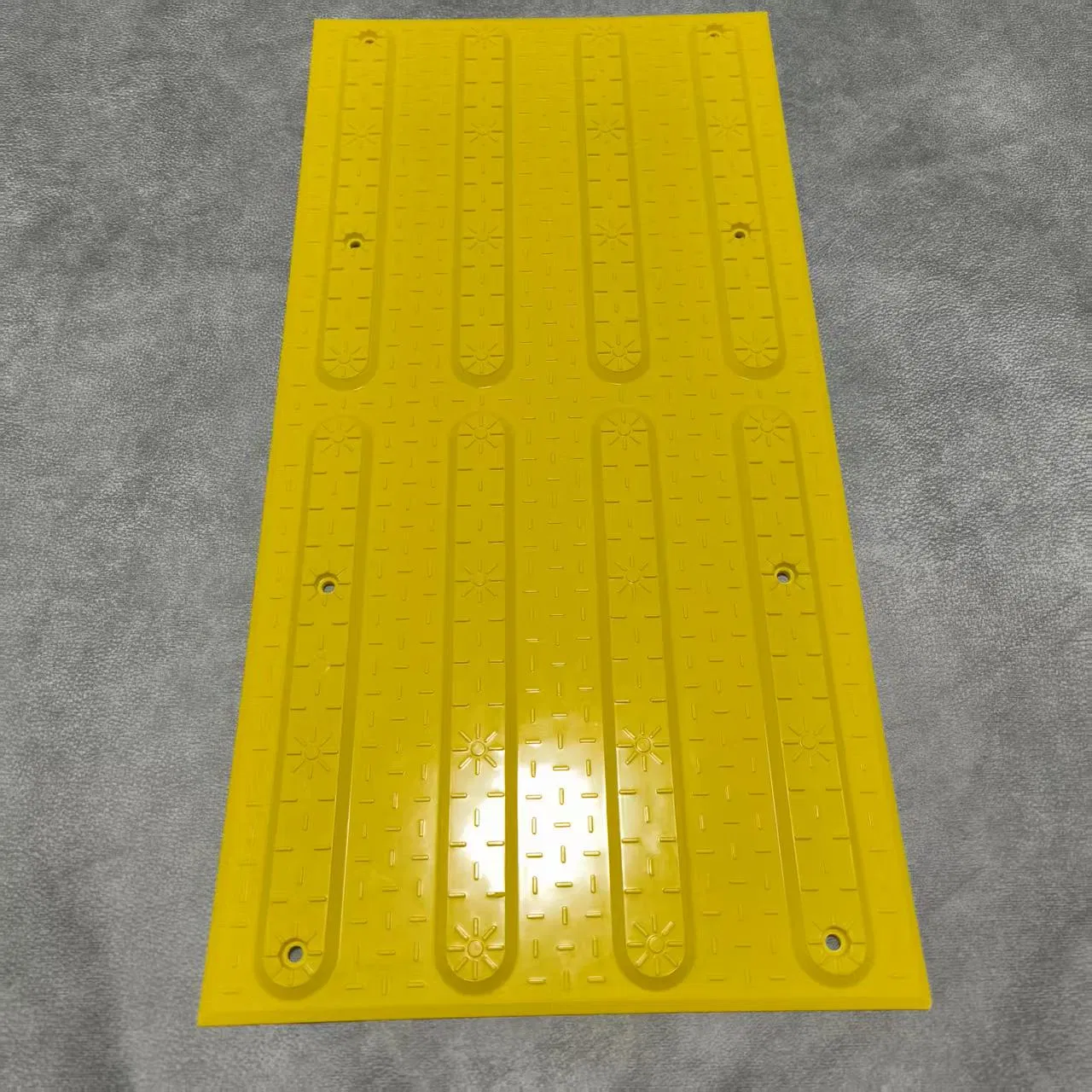 FRP Integrated Tactile Ground Surface Indicators (TGSIs) - Directional/Leading/Guiding/Guidance/Wayfinding Tactile Indicators