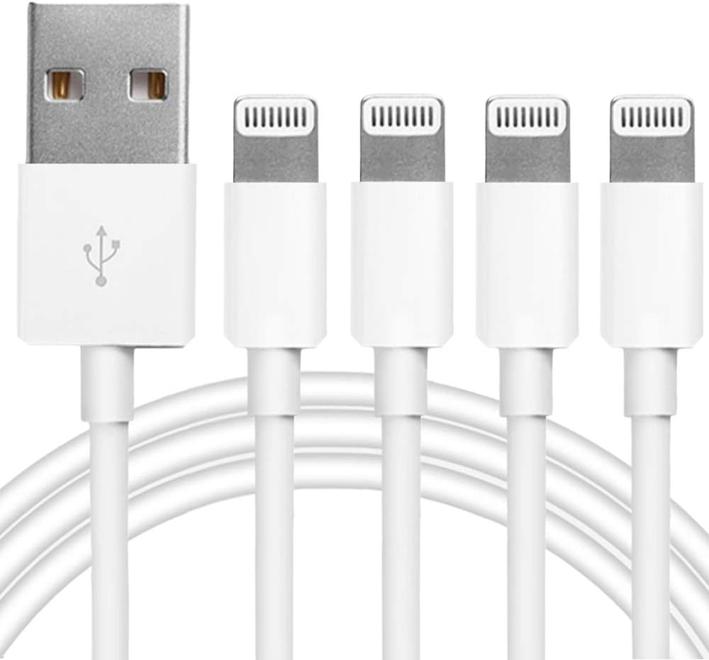 Кабель для быстрой зарядки телефона USB-Lightning 2.4A/5A