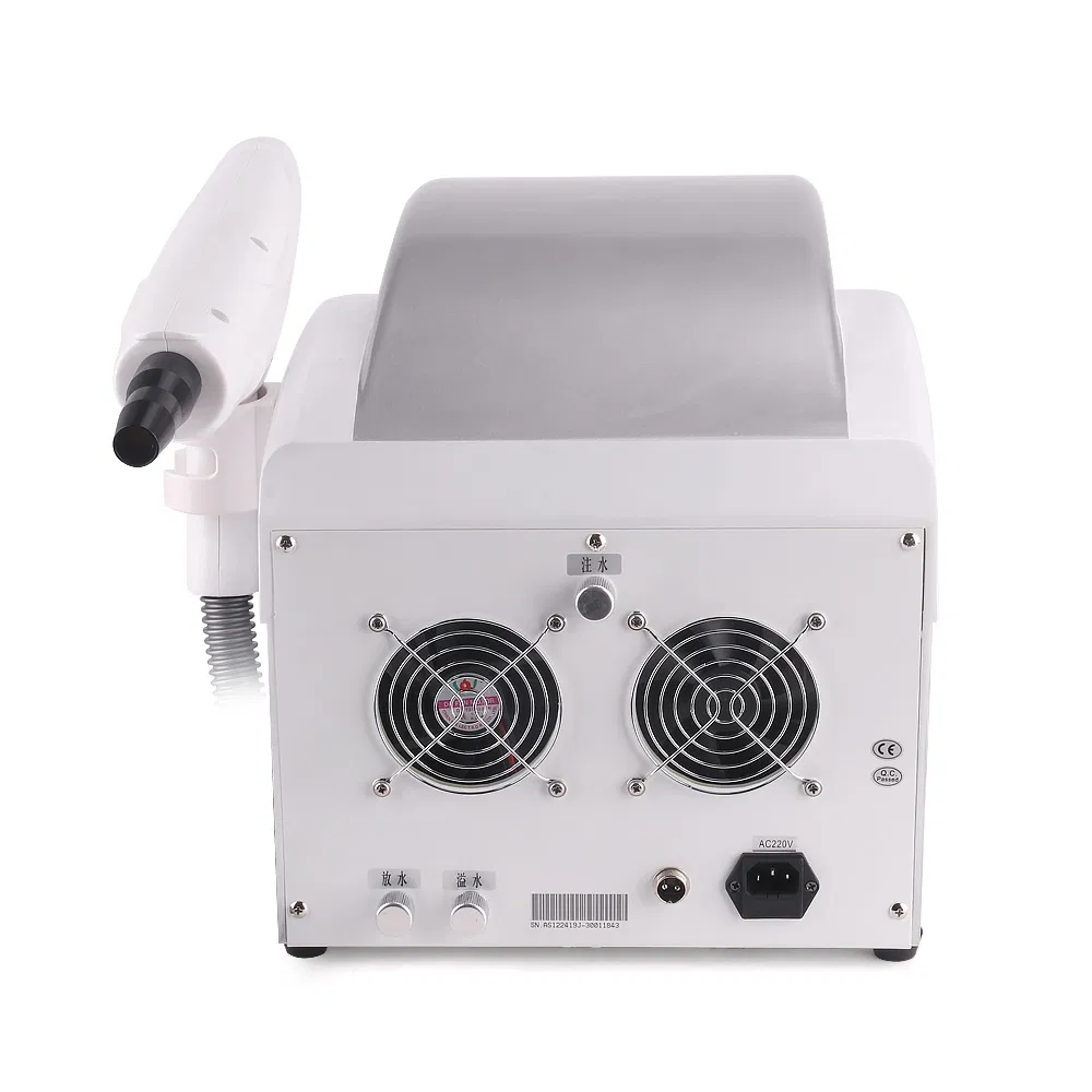 OEM Portable 3 Laser Heads Black Doll Treatment Q Switched ND YAG Laser Tattoo Removal Machine