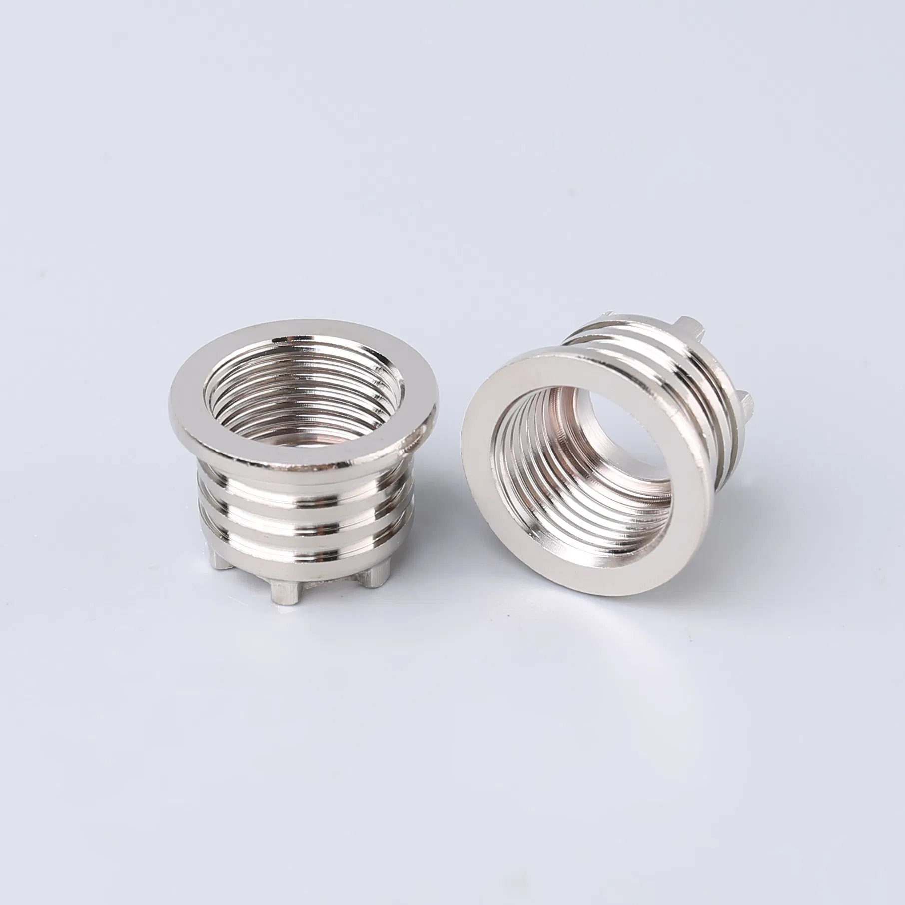 Plumbing Fitting Nipple High Quality All Types Raw Material PPR Bend Fittings SUS Threaded Insert Nut for Plastic Insert Fitting Male Union