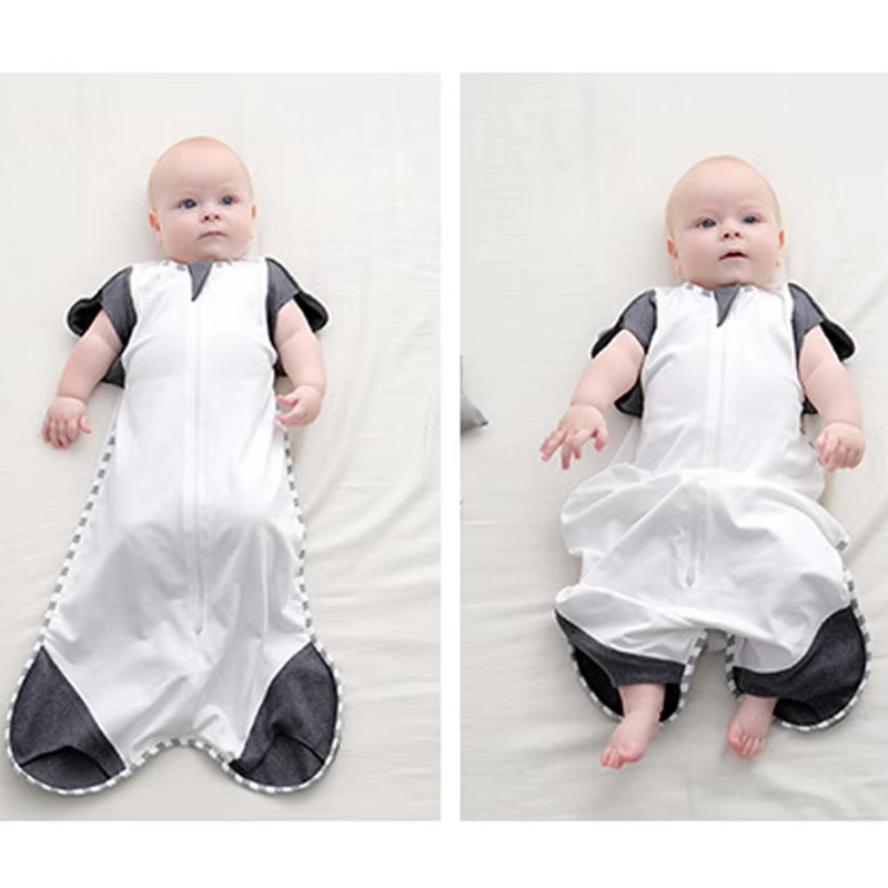 Custom Knitted Baby Stylish Sleep Sack Bunting Bag Swaddle Bag for Infants