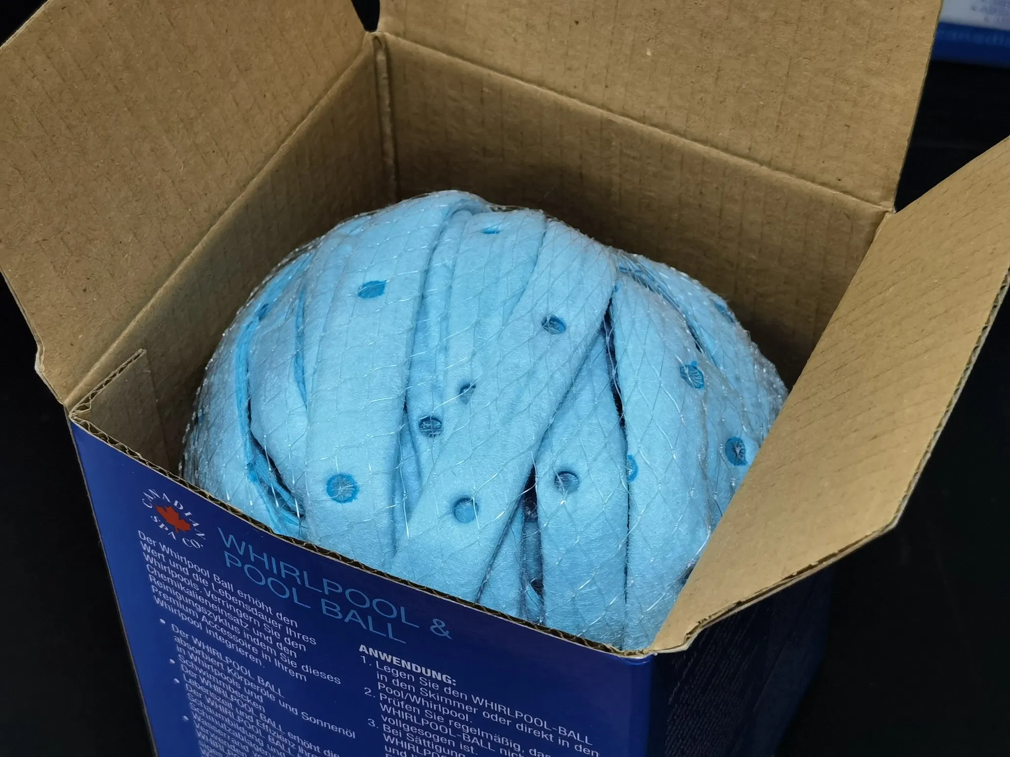 Blue Oil Absorbent SPA Balls for Hotel Hot Spring SPA Service Health