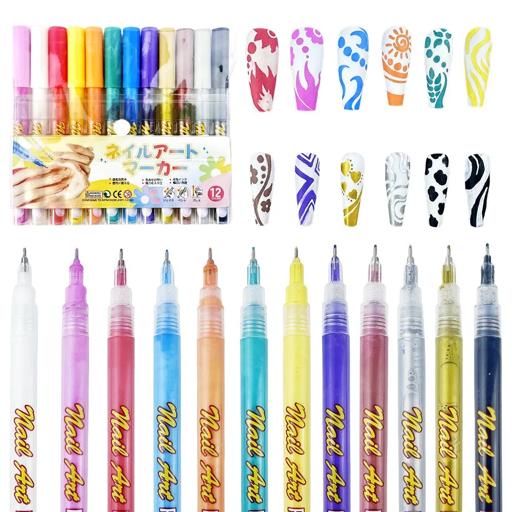 Non Toxic 3D Nail Art Pen for Kids
