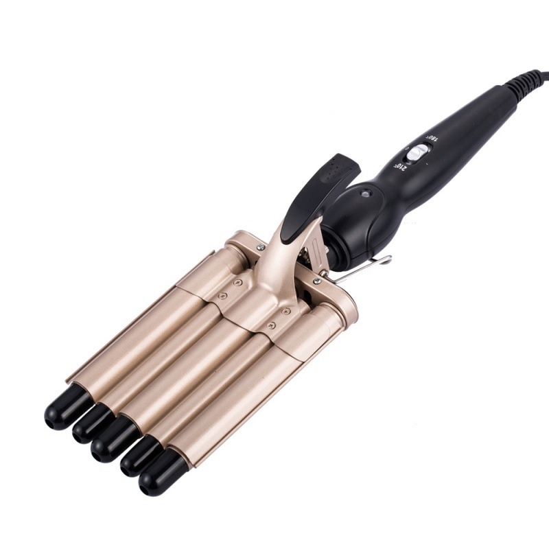 5 Barrel Hair Crimper Iron Curling Wand Hair Curler with Fast Heating up