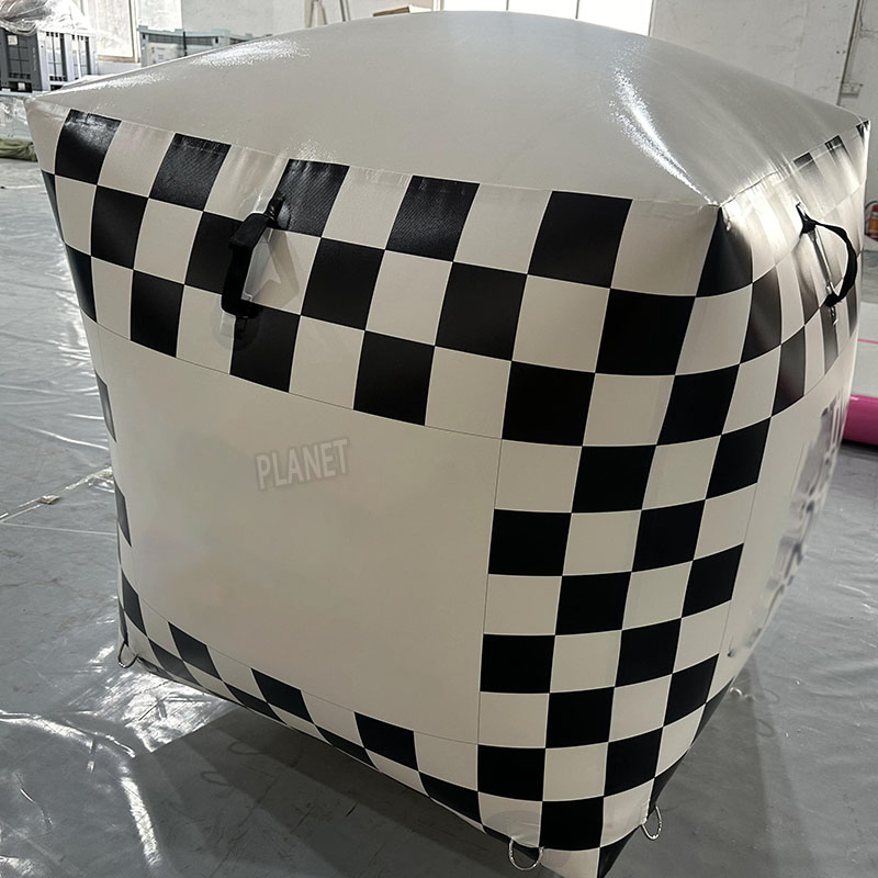 Inflatable Floating Water Marker Square Buoy for Swimming Race