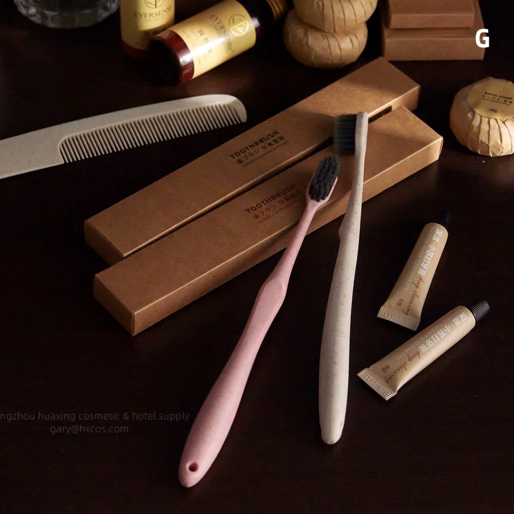 Hotel Dental Kit Disposable Hotel Toothbrush with Toothpaste Travel/Airline and Hotel Amenity