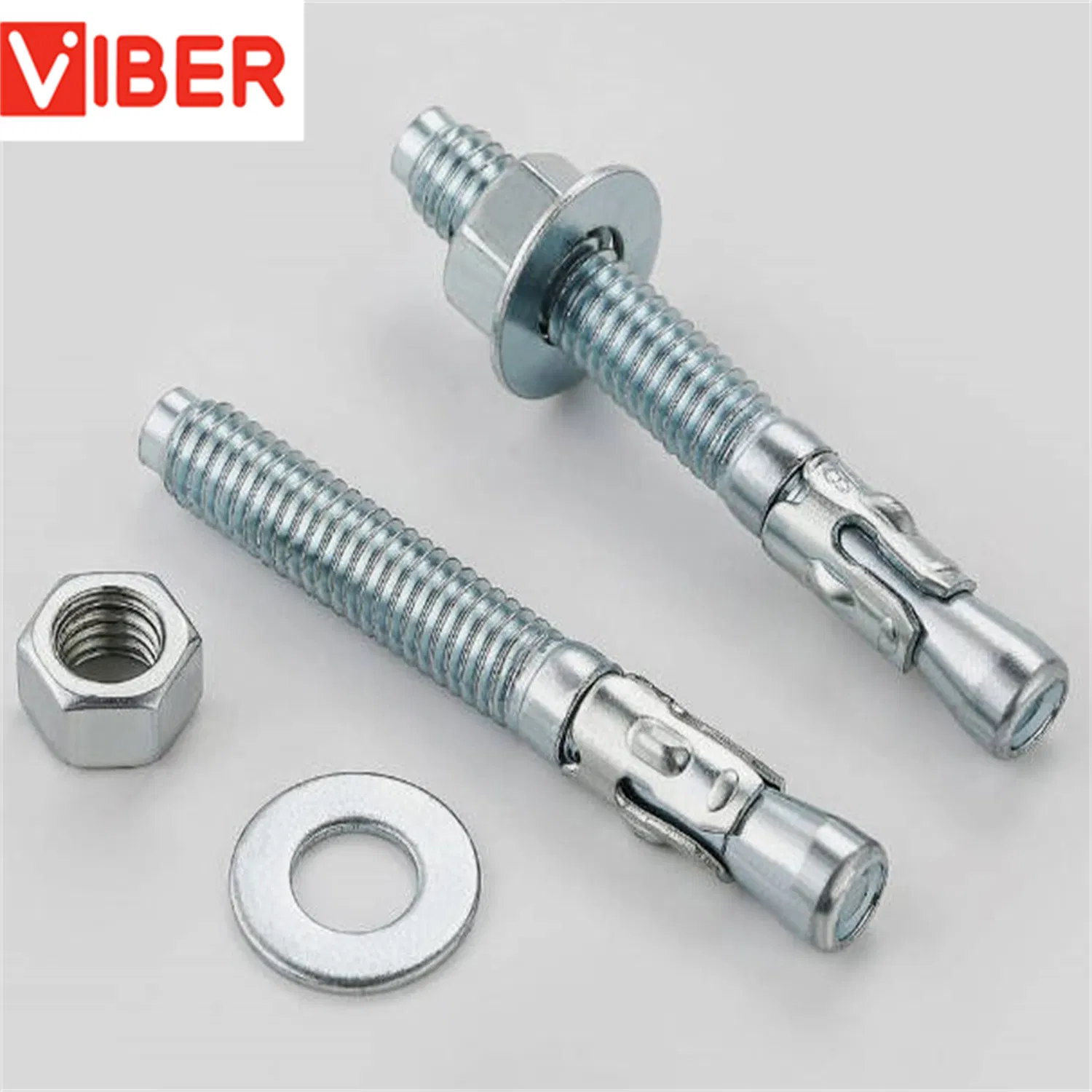 Клиновые анкеры для бетона с цинковым покрытием