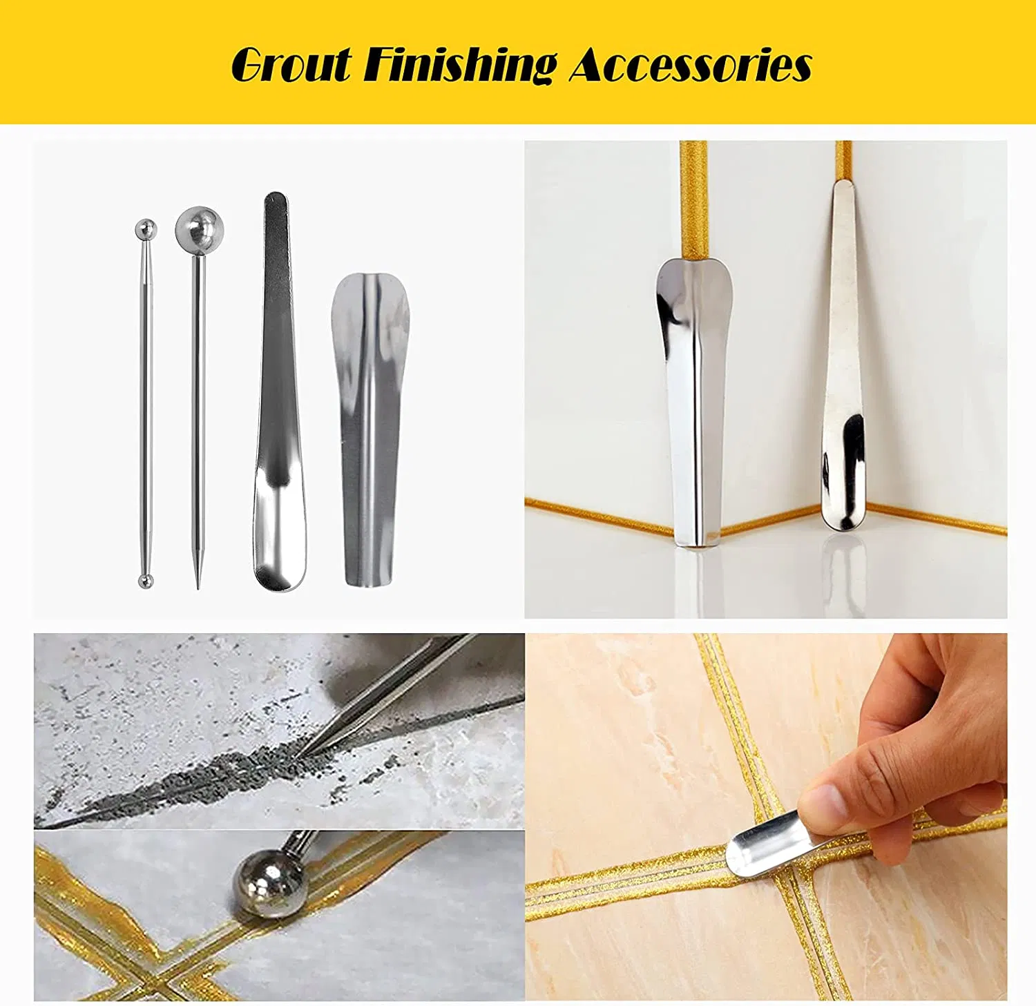 Набор для удаления затирки и герметика 17 предметов