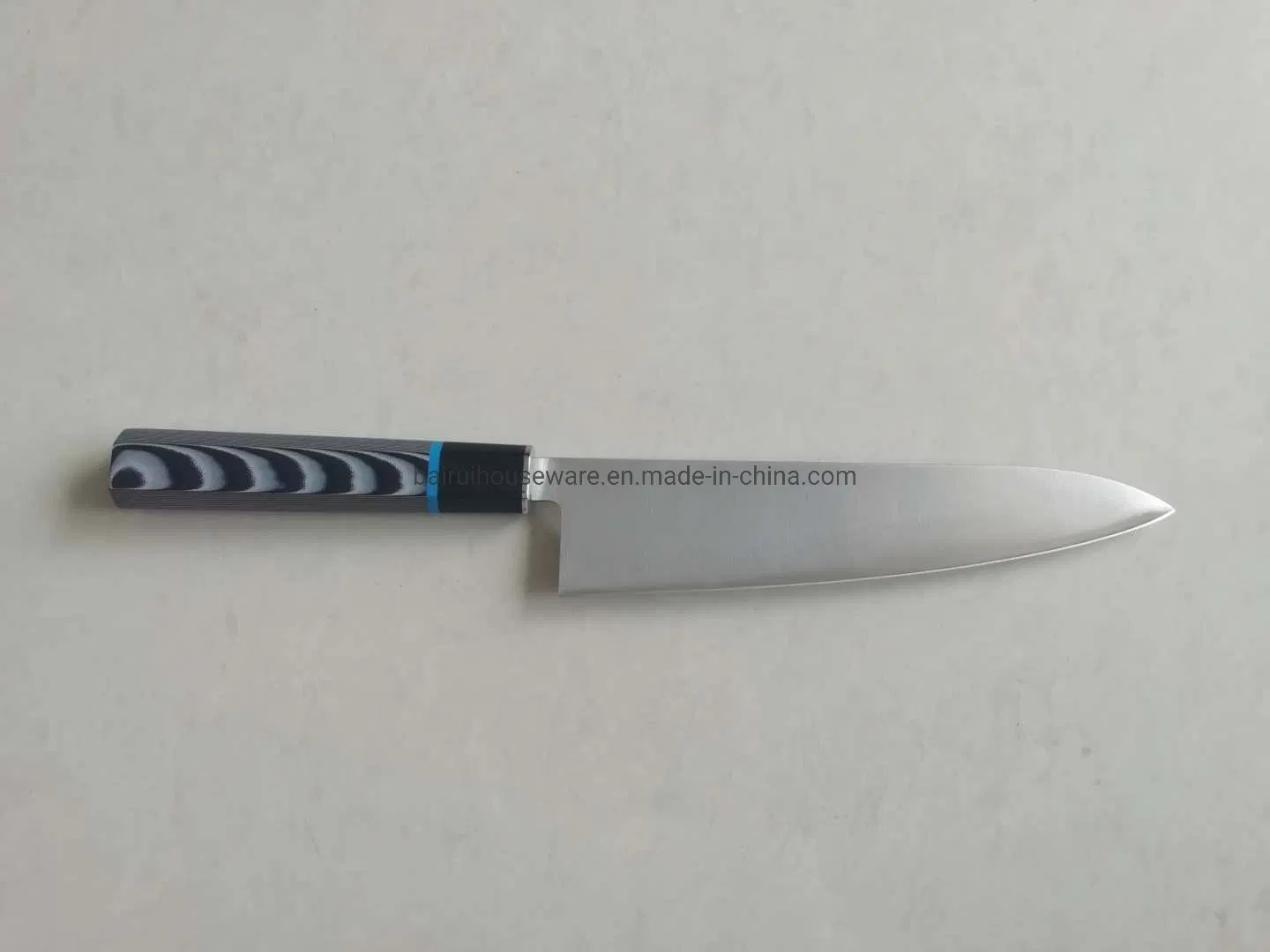Поварской нож из нержавеющей стали с рукоятью G10