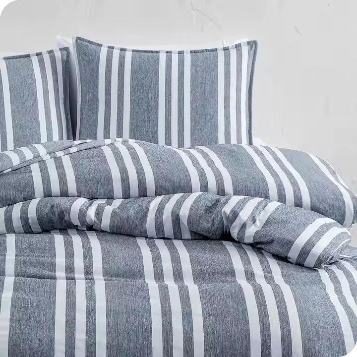 Seersucker Duvet Cover Microfiber Brushed Duvet Set Seersucker Reversible Bedding Sets Duvet Cover