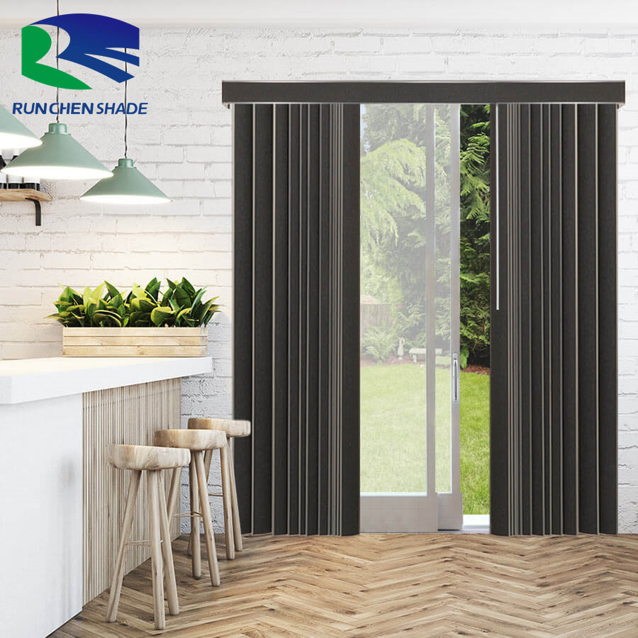 High Quality Vertical Sheer Blinds Window Shades Electric Vertical Sheer Curtains