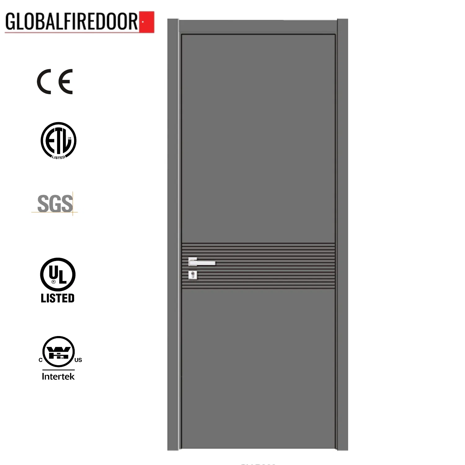 UL Listed 20 45 60 90 Min Wood Doors for Hotels Hospital
