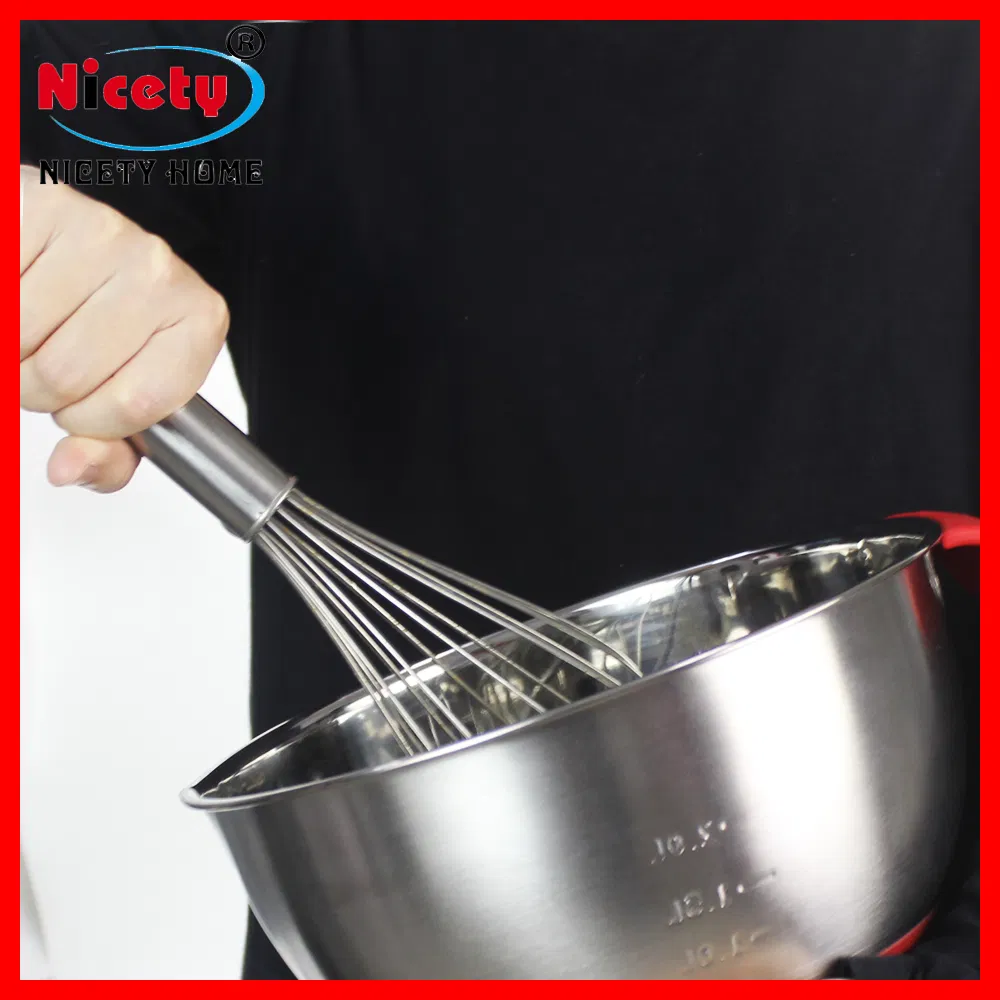Wholesale Multi-Size Whisk Stainless Steel Hand Blendar Stirrer Egg Flour Mix