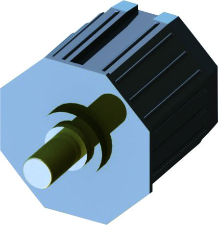 Rolling Shutter Accessories Plastic Cap 60mm with Pin