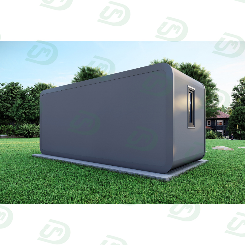 Totalmente De Crystal Casa Prefabricada Good Light Movil Prefab Capsule Tiny House