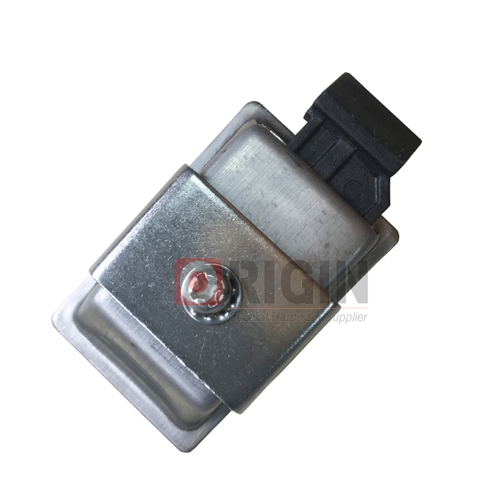 Miniature Stainless Steel Push-to-Close Non-Locking Paddle Latch