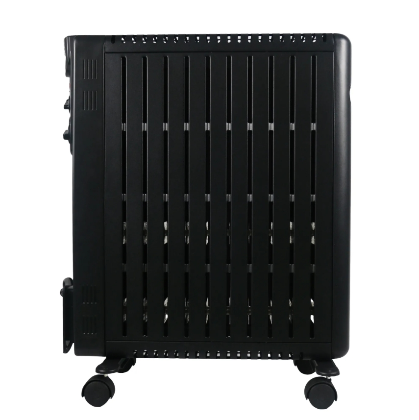 Competitive Prices Electric 2000W Aluminum Heating Oil Electric Radiator Heaters with Wheel