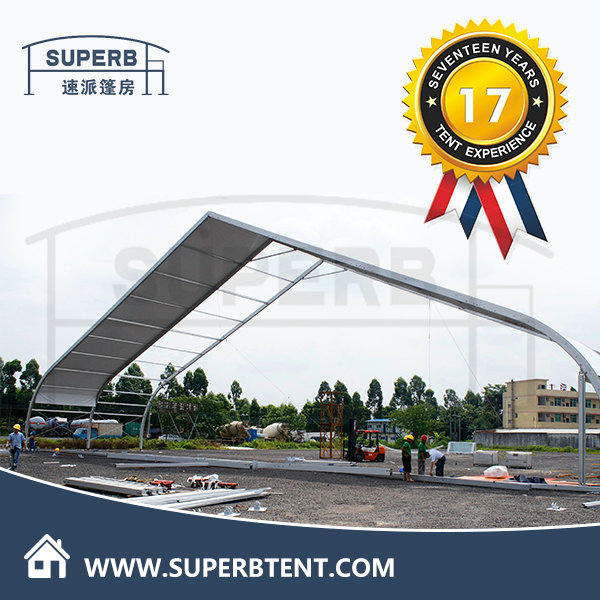 Aluminum and PVC Large Curve Tent for Party and Event