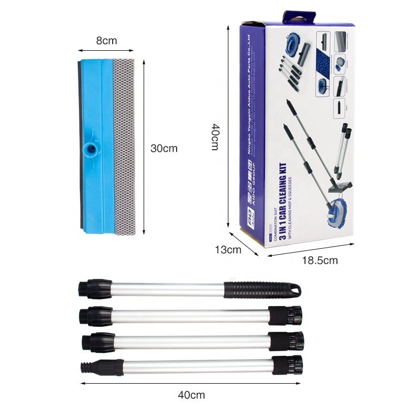 Window Squeegee with Sponge Window Cleaning
