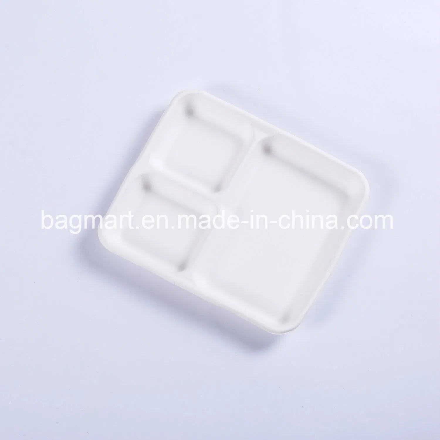 Eco-Friendly Biodegradable Compostable Disposable Paper Pulp Bagasse Dinner Plate