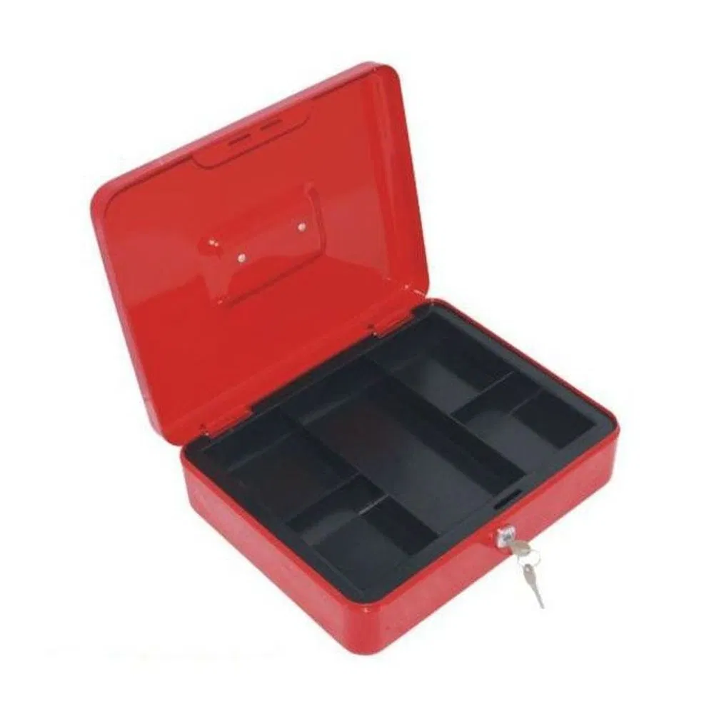 Anti-Collision Design Anti-Aging Hf-M200cp Metal Cash Portable Money Box