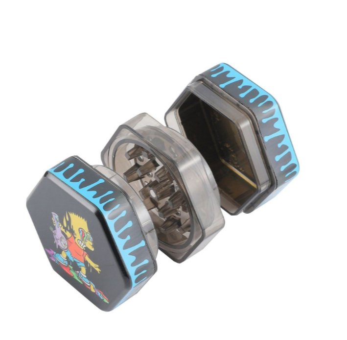Stylish Customized Metal Smoke Grinder for Tobacco and Shatter