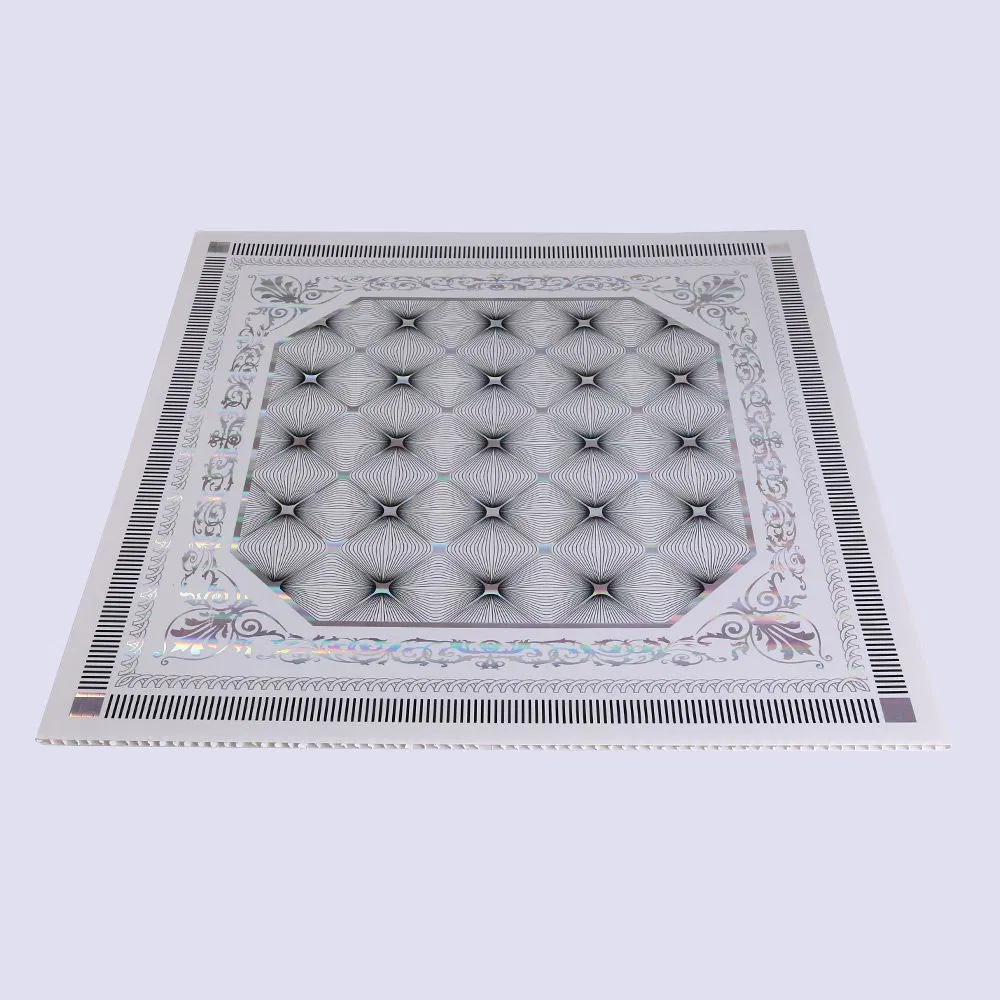 New Design Hot-Stamping Stunning Pattern PVC Ceiling Panel