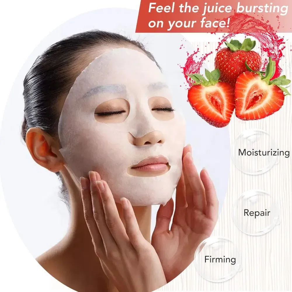 Strawberry Essence Delicate Facial Mask