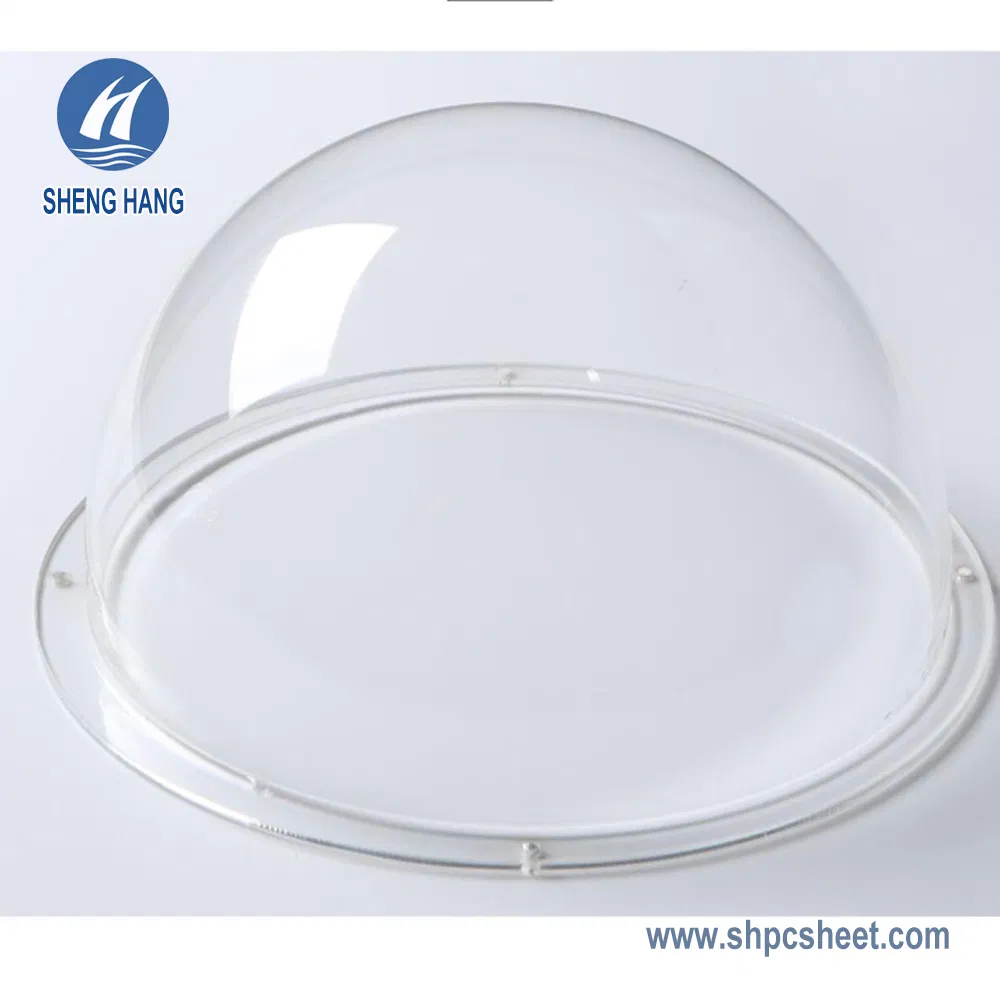 Double-Side UV Resistance Plastic PC Sheet Processing Dome Customized Polycarbonate Dome Skylight