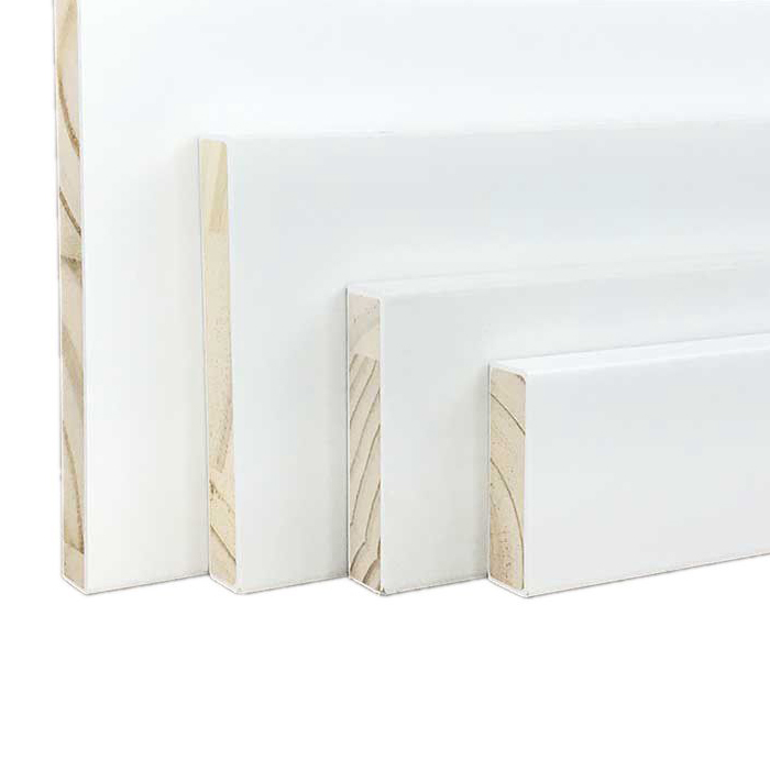 Baseboard Corner Moulding Dollhouse Pine Wood Trim Skirting Board Flooring White Baseboard Wood