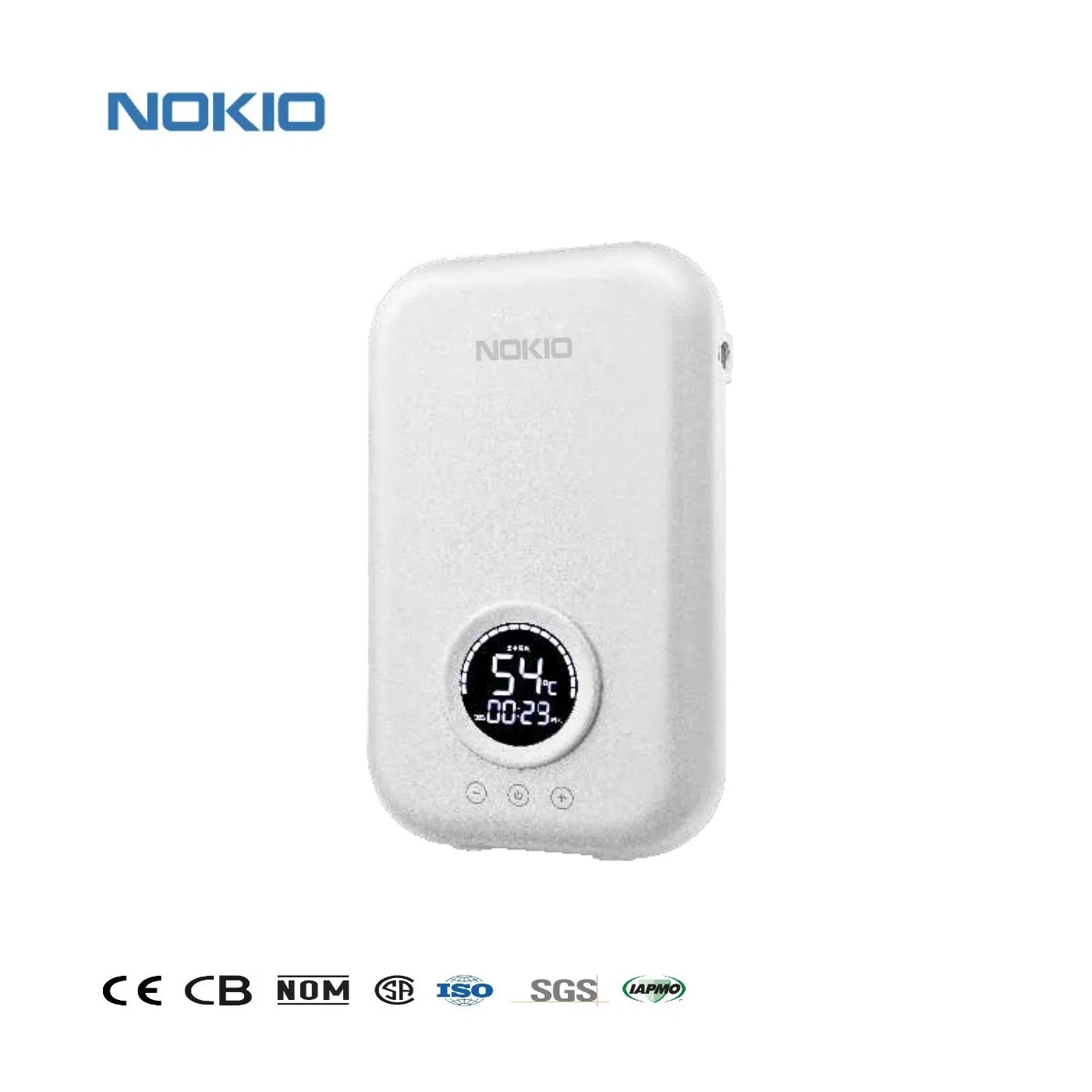 Проточный электрический водонагреватель NOKIO с дисплеем