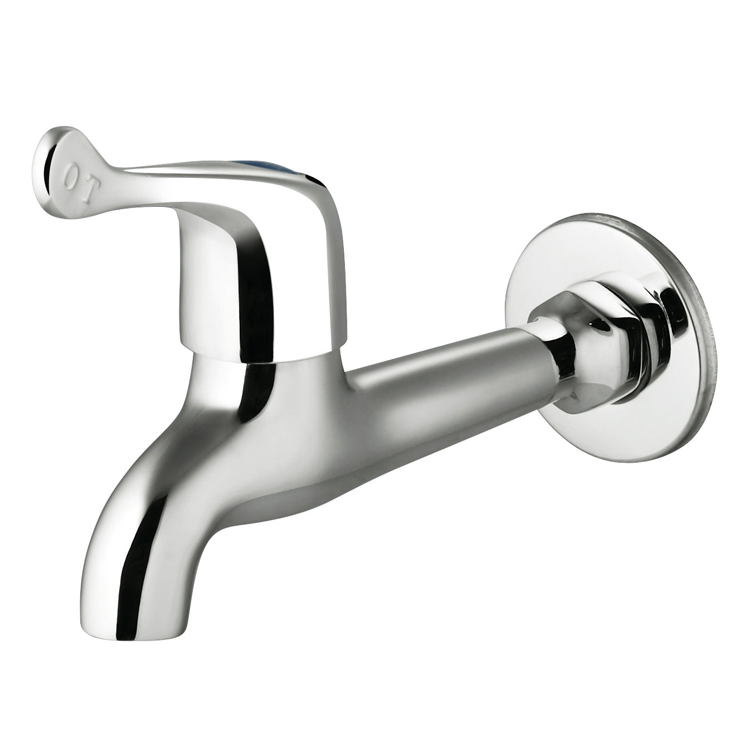 Classic Smooth Surface Garden Wall Mounted Customized Stainless Steel Bib Tap