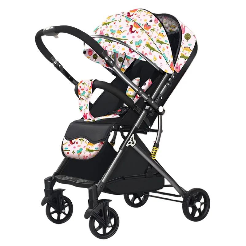Light and Cheap Baby Stroller with Big Rear Wheels
